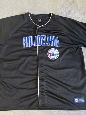 Philadelphia 76ers down jersey ultra game 3XL or fit to 2XL
